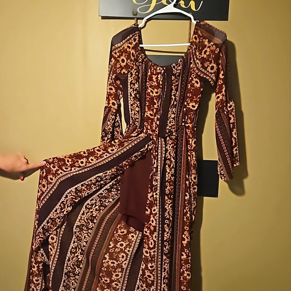 Justily sheer dress